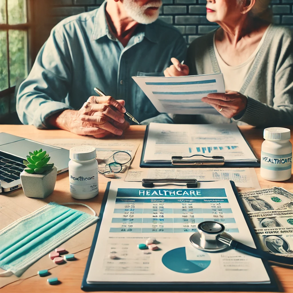 Preparing for healthcare costs in retirement through financial planning and budgeting strategies.