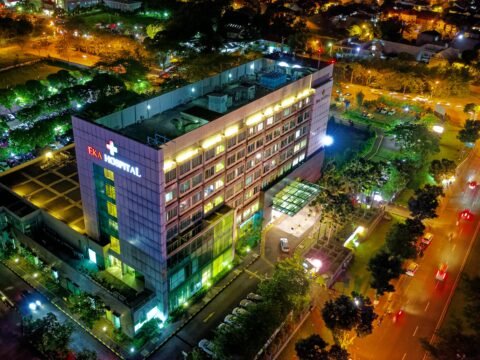 Luxury hospital facilities for patient wellness with modern design